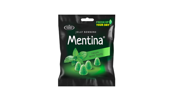 Jeleuri mentolate Mentina, 80 g