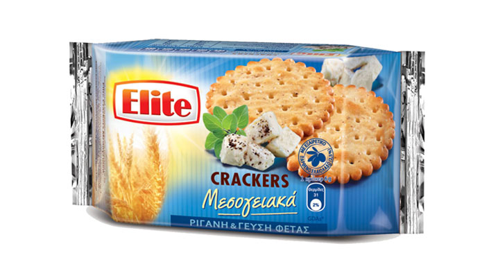 Crackers Elite cu oregano și feta
