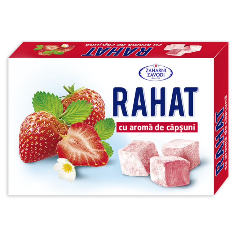 Rahat Comp Rahat cu aroma de capsuni | Rahat cu arome de fructe | RTD Shop